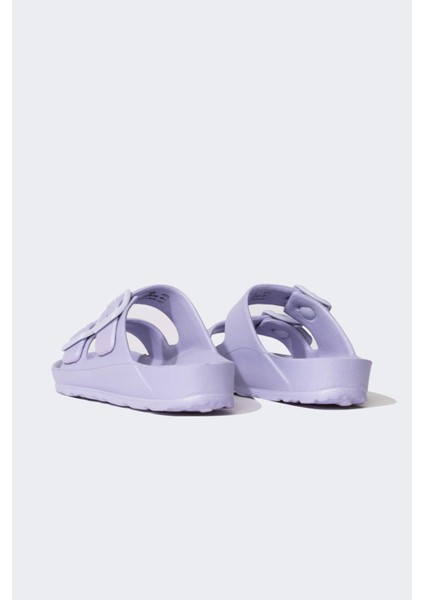 Kız Çocuk Eva Çift Bantlı Tokalı Terlik T4067A624SM