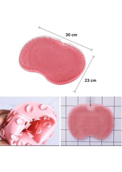 Çok Amaçlı Esnek Yumuşak Banyo El Ayak Vücut Plastik Duş Matı Plastik Banyo Matı fırsatları