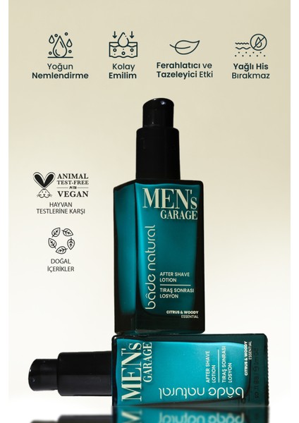Men's Garage Tıraş Sonrası Losyon Ferahlatıcı ve Yatıştırıcı 50 ml fiyatları