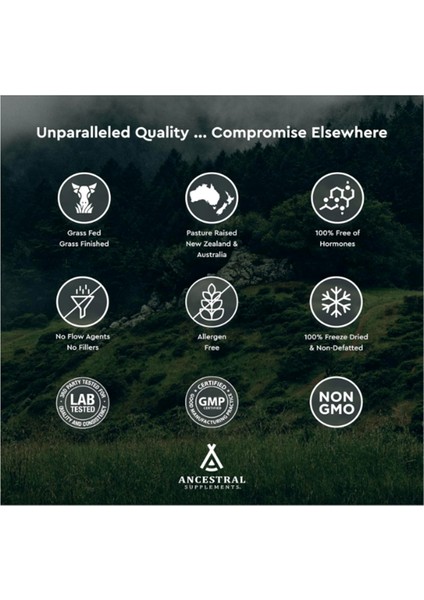 Grass Fed Beef Pros Tate For Men With Liver, 3000MG, 180 Capsules.abd modelleri