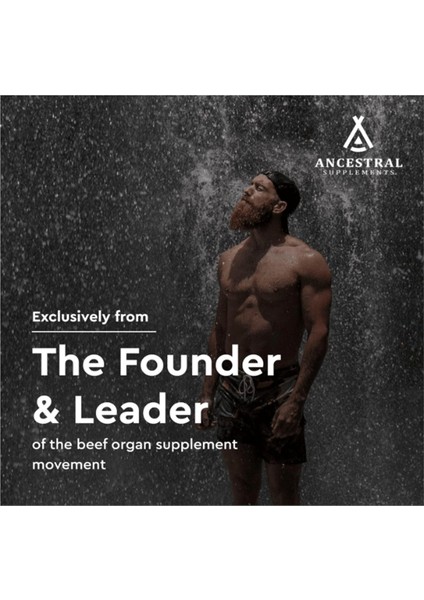 Grass Fed Beef Pros Tate For Men With Liver, 3000MG, 180 Capsules.abd indirimleri