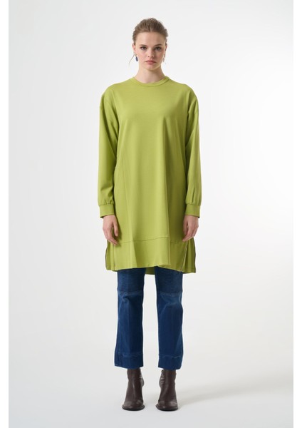 Fermuar Detaylı Tunik