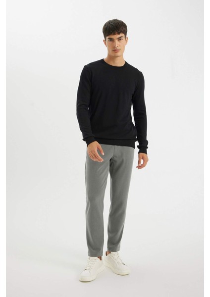 Regular Fit Bisiklet Yaka Triko Kazak A5268AX24AU