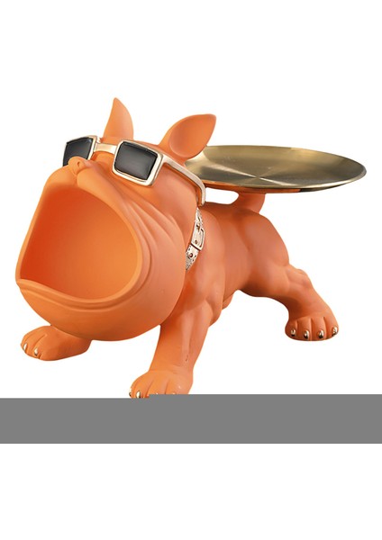 Heykel Masaüstü Dekorasyon Turuncu (Yurt Dışından)