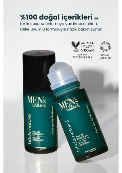 Men's Garage Roll On Deodorant Ferahlatıcı ve Ter Kokusunu Önleyici 50 ml fiyatları