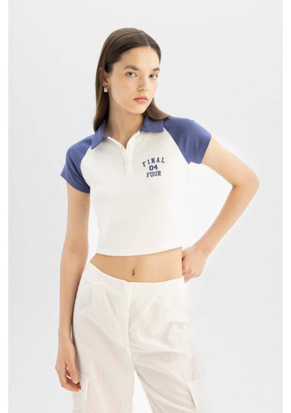 Coool Fitted Baskılı Kısa Kollu Tişört D1093AX24SM