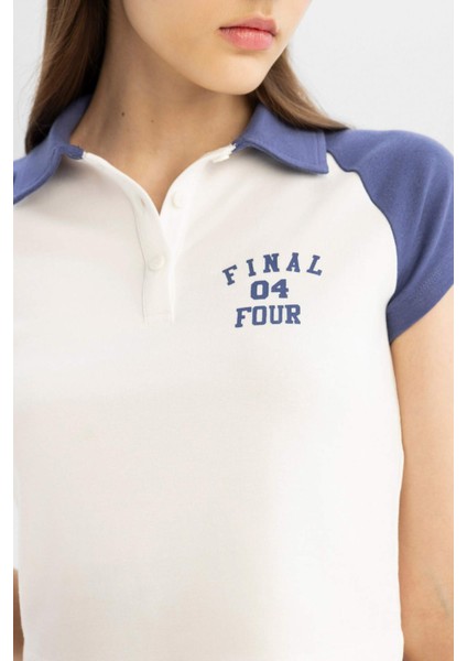 Coool Fitted Baskılı Kısa Kollu Tişört D1093AX24SM