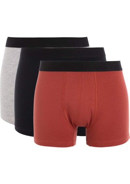 Regular Fit 3'lü Boxer C9571AX24CW