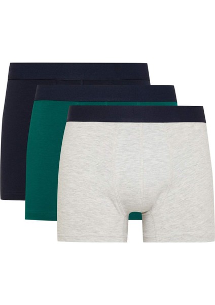 Regular Fit 3'lü Boxer C9572AX24CW