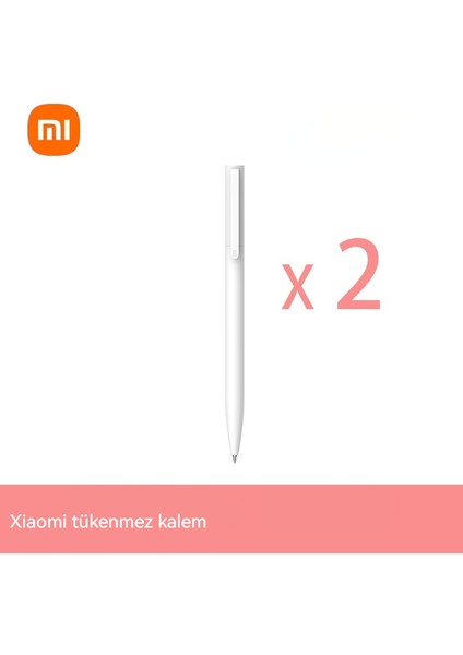 Juneng Yazma Jel Kalemi Basma Tipi Imza Kalemi + Doldurma 0.5mm Ofis Kırtasiye Tükenmez Kalem Sınav Kalemi (Yurt Dışından)