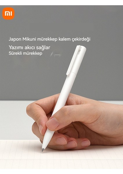 Juneng Yazma Jel Kalemi Basma Tipi Imza Kalemi + Doldurma 0.5mm Ofis Kırtasiye Tükenmez Kalem Sınav Kalemi (Yurt Dışından) modelleri