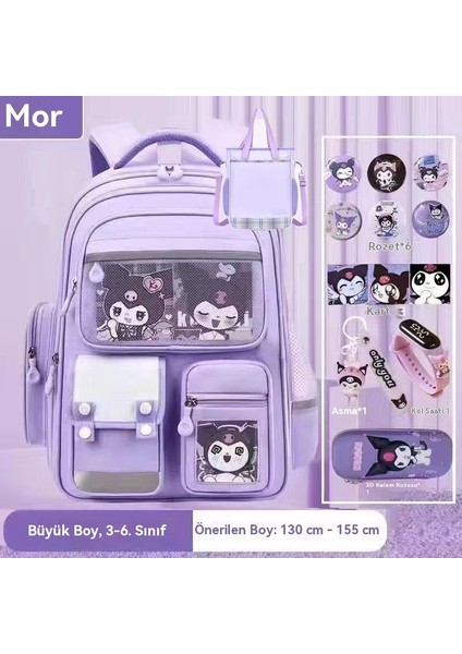 Erkekler ve Kızlar Için Yeni Ilkokul Çantaları, 1, 2, 4 ve 6. Sınıflar Için Büyük Kapasiteli Çocuk Sırt (Yurt Dışından)