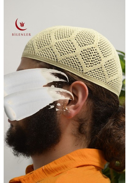 Erkek Örme Takke | Hac ve Umre Için Ideal Nefes Alabilir Standart Beden Takke (5 Adet)