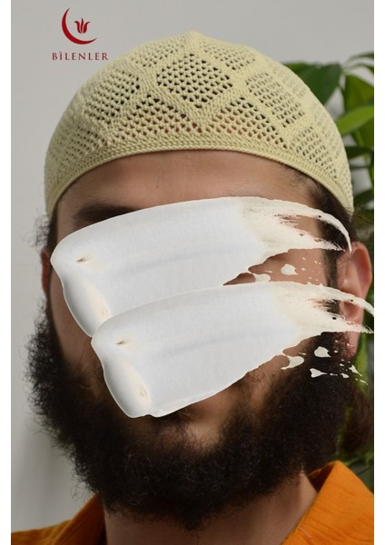 Erkek Örme Takke | Hac ve Umre Için Ideal Nefes Alabilir Standart Beden Takke (5 Adet) modelleri