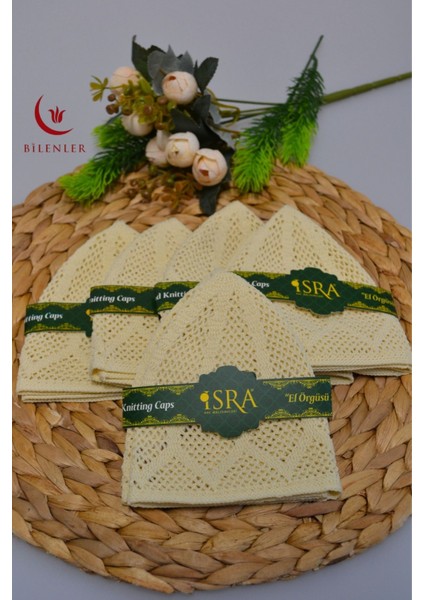 Erkek Örme Takke | Hac ve Umre Için Ideal Nefes Alabilir Standart Beden Takke (5 Adet) fırsatları