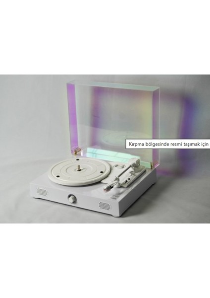 Fomix FM-211 Beyaz Hoparlörlü Bluetoothlu Pikap Plak Çalar fiyatları