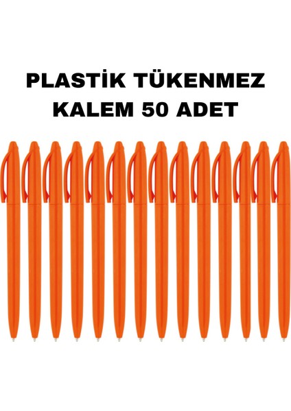 Plastik Tükenmez Kalem 50 Adet Tükenmez Kalem Mavi Renk Yazmaktadır Çevirmeli fiyatları