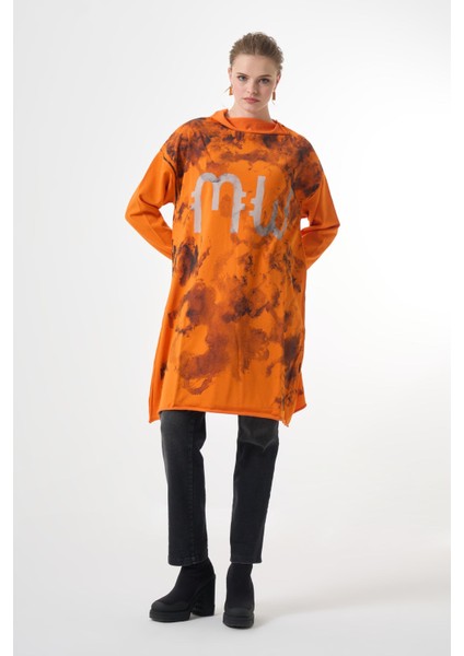 Baskılı Triko Tunik