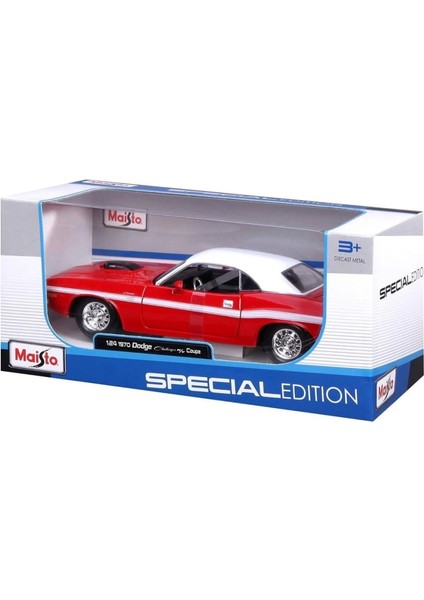 Bfs May 31263 1970 Dodge Challenger Rt Coupe 1:24 Model Araba -Necotoys