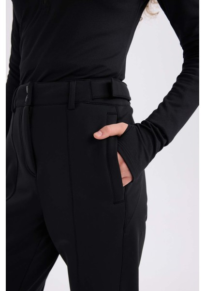 Fit Regular Fit Sporcu Cepli Softshell Kayak Pantolonu D0017AX24WN