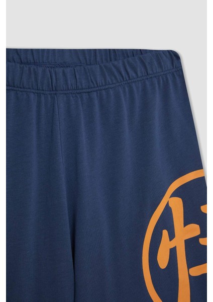 Erkek Çocuk Dragon Ball Pijama Takımı Kısa Kollu Üst Şort D2105A824SM