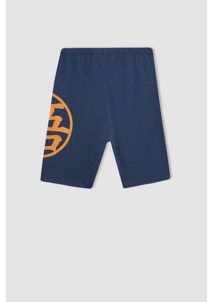 Erkek Çocuk Dragon Ball Pijama Takımı Kısa Kollu Üst Şort D2105A824SM