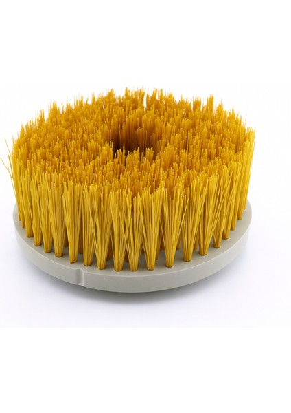 Motorlu Tırpan Halı Koltuk Yıkama Fırçası Temizleme Başlığı Matkap Uyumlu Aparat Silindir Leke Çıkar