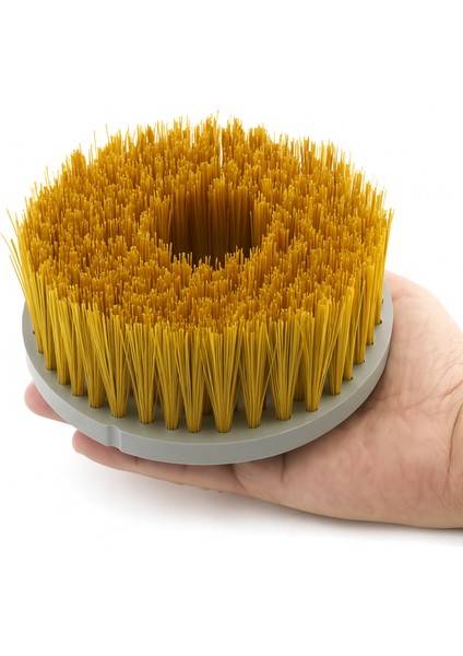 Motorlu Tırpan Halı Koltuk Yıkama Fırçası Temizleme Başlığı Matkap Uyumlu Aparat Silindir Leke Çıkar modelleri