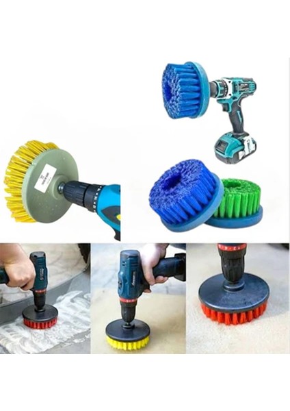 Motorlu Tırpan Halı Koltuk Yıkama Fırçası Temizleme Başlığı Matkap Uyumlu Aparat Silindir Leke Çıkar fırsatları
