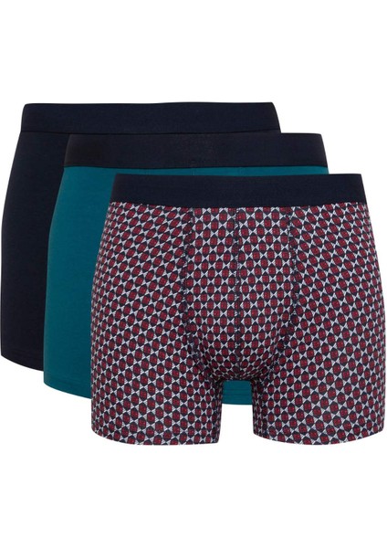 Regular Fit Baskılı 3'lü Boxer C3269AX24CW