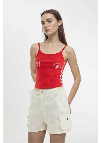 Coool %100 Pamuk Regular Fit Normal Bel Kısa Paça Gabardin Şort A3688AX24HS