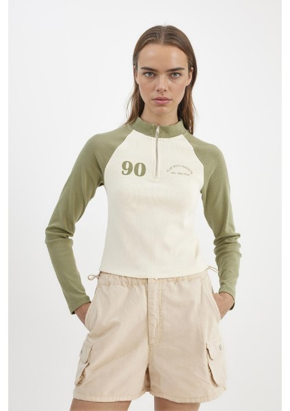 Coool %100 Pamuk Regular Fit Normal Bel Kısa Paça Gabardin Şort A3688AX24HS