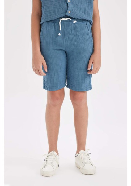 Erkek Çocuk Müslin Şort