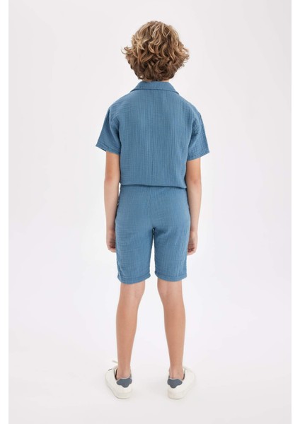 Erkek Çocuk Müslin Şort