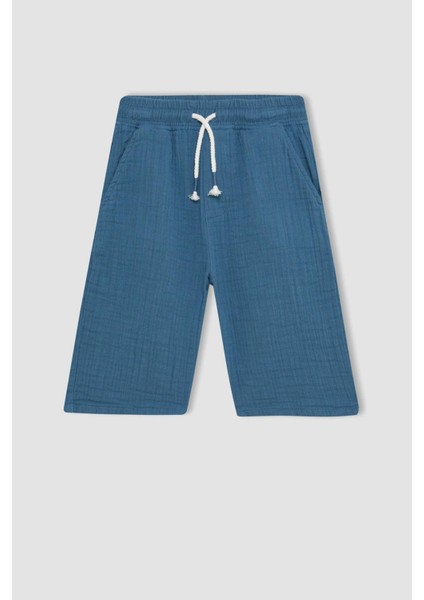 Erkek Çocuk Müslin Şort