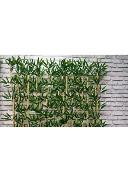 200 cm Bambu Speratör 15 Adet Yapay Çiçek Siyah MDF Saksıda Estetik Tasarım fırsatları