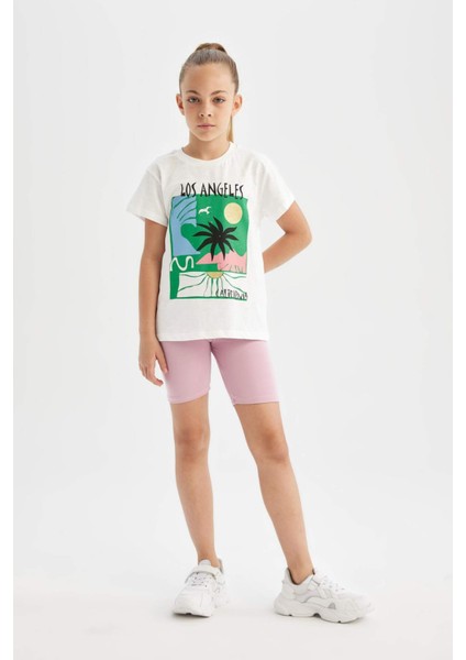 Kız Çocuk Biker Tayt D0906A824HS