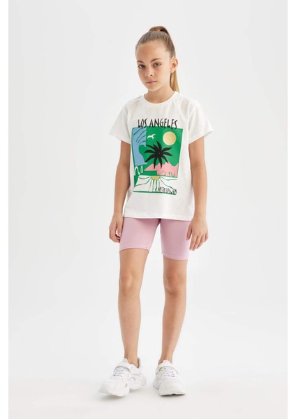 Kız Çocuk Biker Tayt D0906A824HS