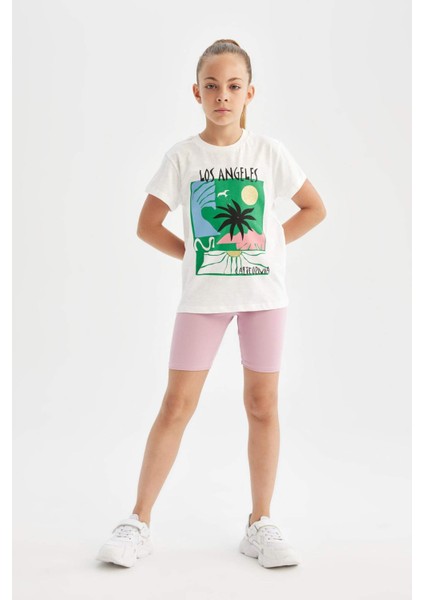 Kız Çocuk Biker Tayt D0906A824HS