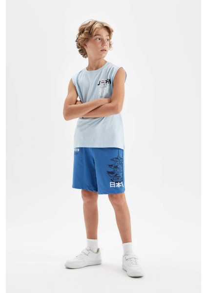 Erkek Çocuk Baskılı Şort D2424A824HS
