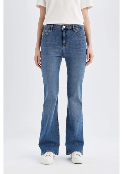 Mia Normal Bel Uzun Jean Pantolon C7622AX24WN