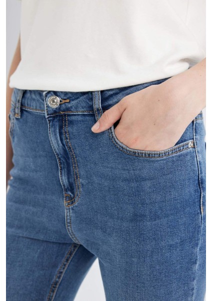 Mia Normal Bel Uzun Jean Pantolon C7622AX24WN