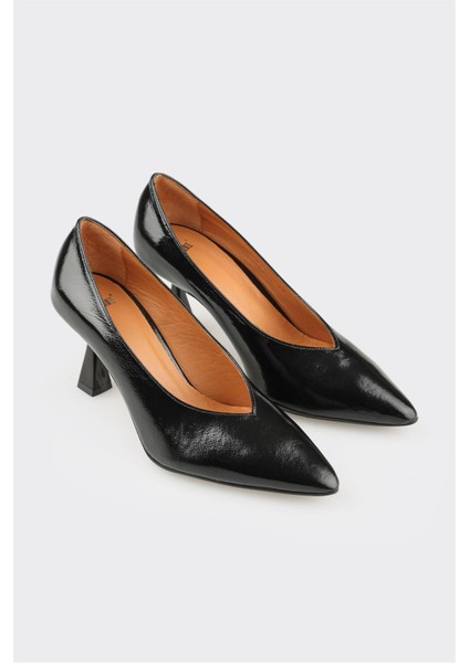 Siyah Deri Kadın Stiletto fiyatları