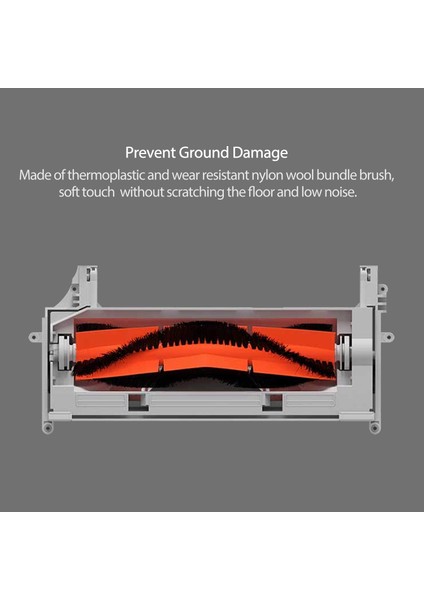 6 Pcs Ana Fırça Yan Fırçalar Xiaomi Mijia 1c Için Filtre 1c STYTJ01ZHM Robot Vakum Süpürge Parçaları Aksesuarlar (Yurt Dışından) fırsatları