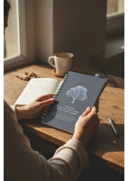 Babalar İçin Hediye Etkileşimli Anı Defteri Duygusal Miras Kitabı Hikayeni Duymak İstiyorum Sen Anlat Baba Özgün Türkçe İçerik Hediye Aile Baba fiyatları