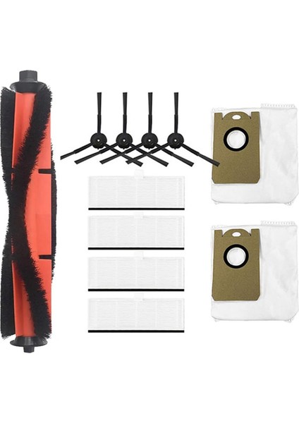 Mop Kumaşları Toz Torbaları Imou L11 / L11 Pro / Honiture Için Hepa Filtresi Q6 Pro Robot Vakum Süpürge Parçaları (Yurt Dışından)