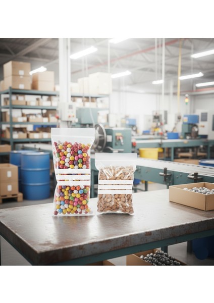 Kilitli Poşet - PE Numune Torbası - Kilitli Ağızlı - 3 Yazım Alanlı - (200 x 300 mm) - 100 Adetlik Set fiyatları