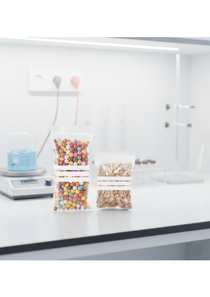 Kilitli Poşet - PE Numune Torbası - Kilitli Ağızlı - 3 Yazım Alanlı - (200 x 300 mm) - 100 Adetlik Set modelleri