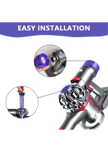 Dyson V8 V7 9 Paket Için Hepa Filtresi 5 Ön Filtre ve 4 Hepa Post Filtresi ile Hayvan, Mutlak ve Motorhead Modelleri (Yurt Dışından) fiyatları