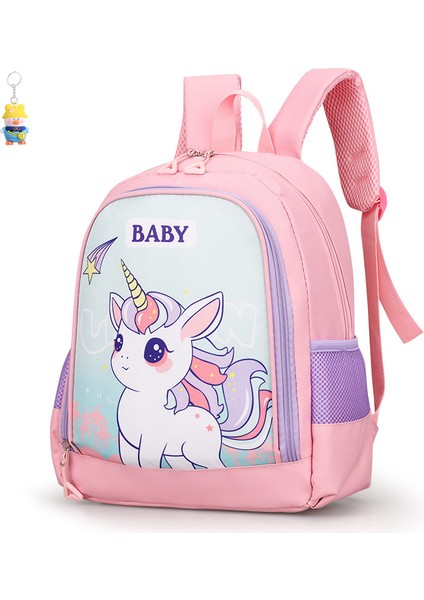 Çocuk Okul Çantası Kız 3-6 Yaş Anaokulu Bebek Erkek Çocuk Sırt Çantası (Yurt Dışından)